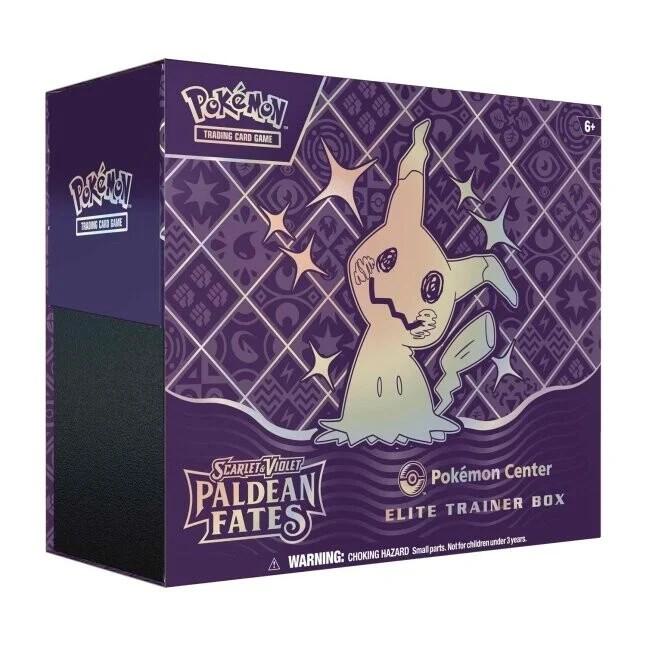 Pokemon - SV: Paldean Fates - Pokemon Center Elite Trainer Box