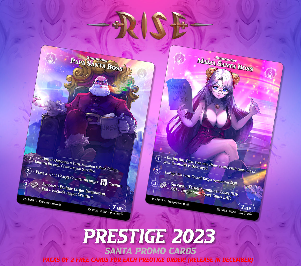 Rise TCG Prestige 2023 Box Immortal
