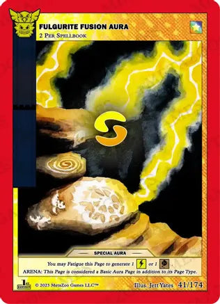 MetaZoo TCG: Native - Fulgurite Fusion Aura