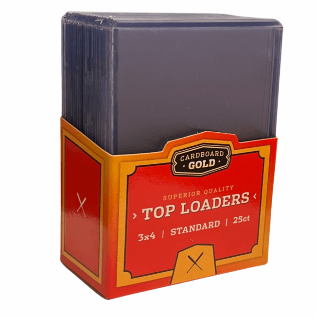 Cardboard Gold - 3 X 4 Standard Top Loader (25 Count)