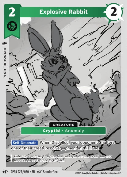 MetaZoo: CP25 Single - Explosive Rabbit - 29 – Immortal Workshop