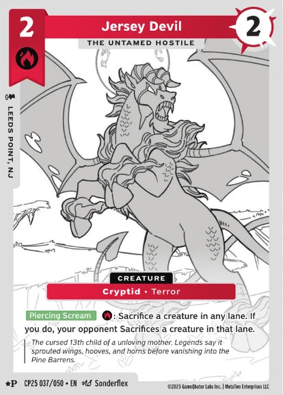 Jersey Devil - The Untamed Hostile (CP25) - Front