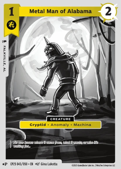 Metal Man of Alabama (CP25) - Front