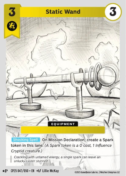 Static Wand (CP25) - Front