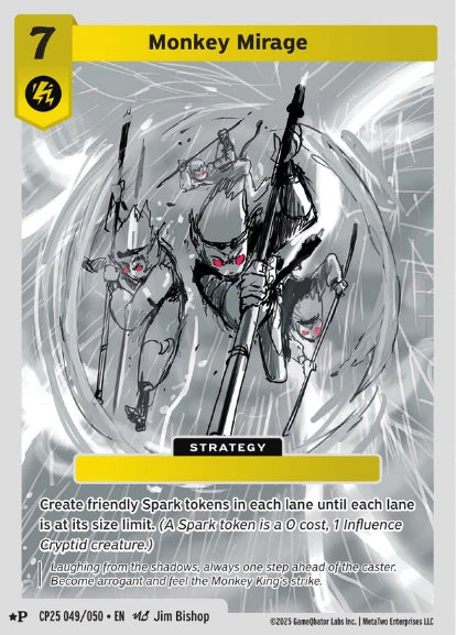 Monkey Mirage (CP25) - Front