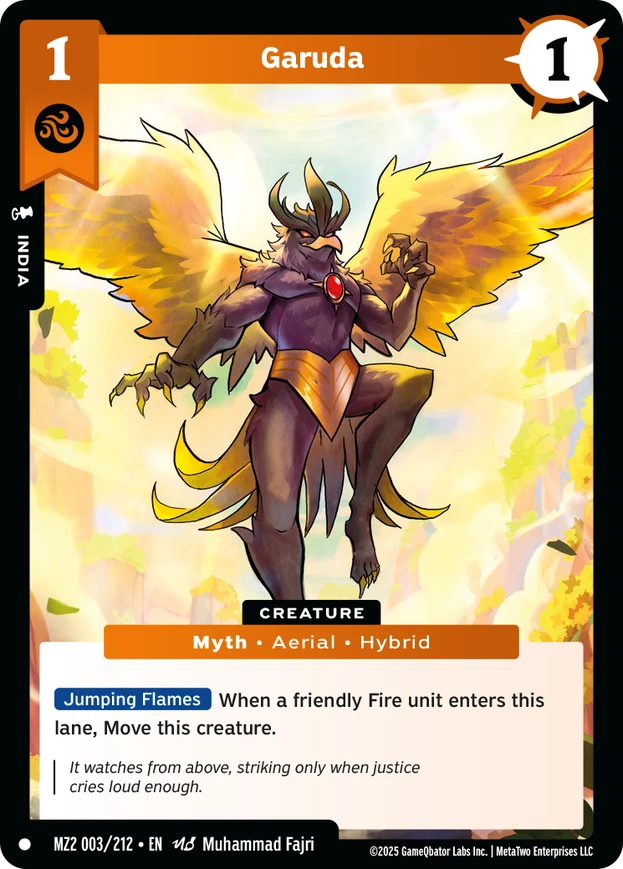 Garuda (MZ2) - Front