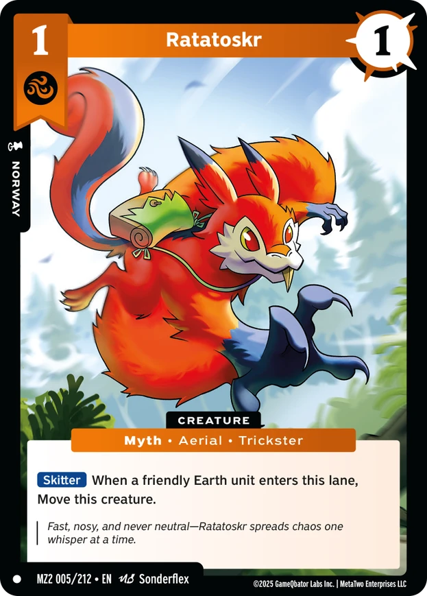 Ratatoskr (MZ2) - Front