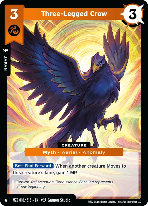 Three-Legged Crow (MZ2) - Front
