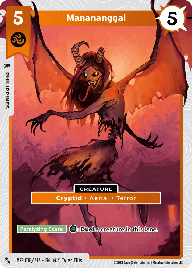 Manananggal (MZ2) - Front