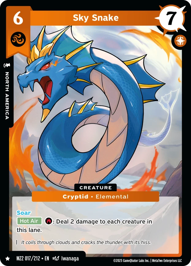 Sky Snake (MZ2) - Front