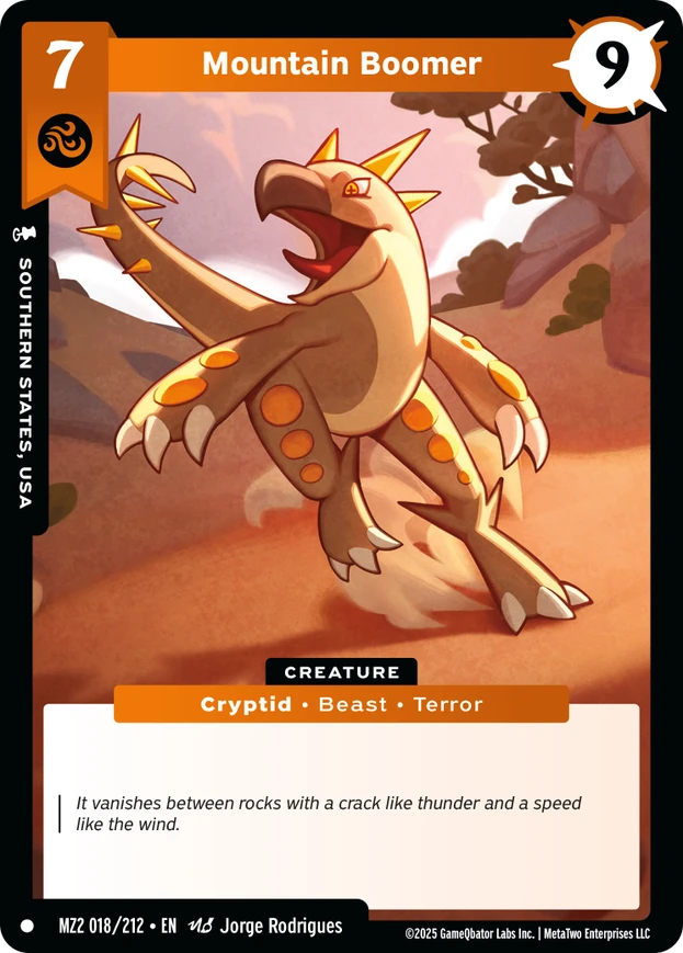 Mountain Boomer (MZ2) - Front