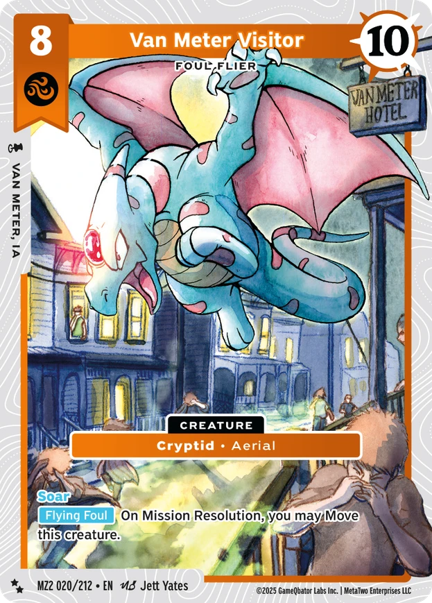 Van Meter Visitor - Foul Flier (MZ2) - Front