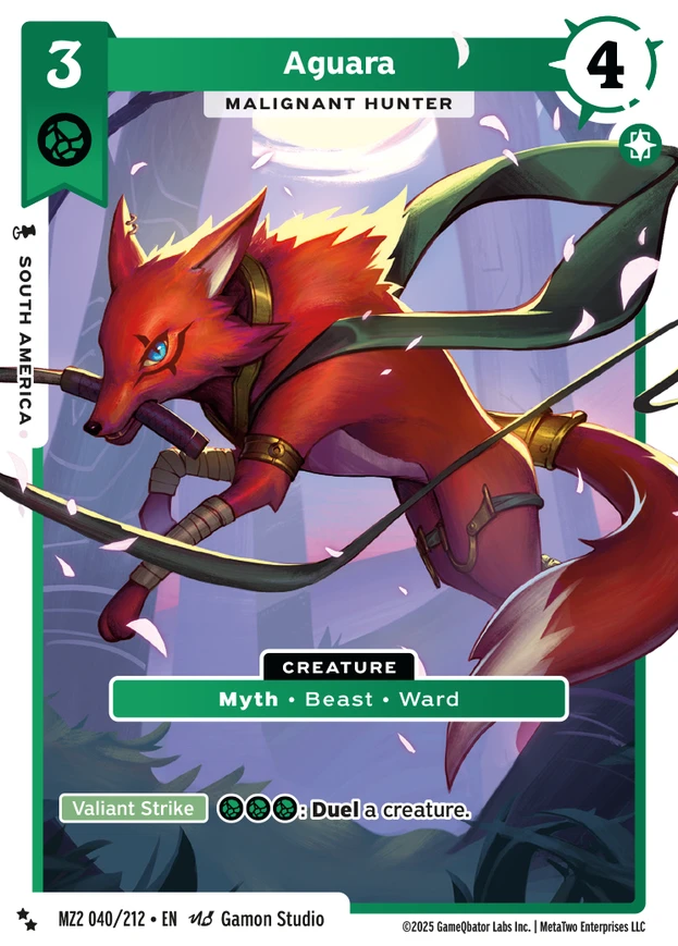 Aguara - Malignant Hunter (MZ2) - Front