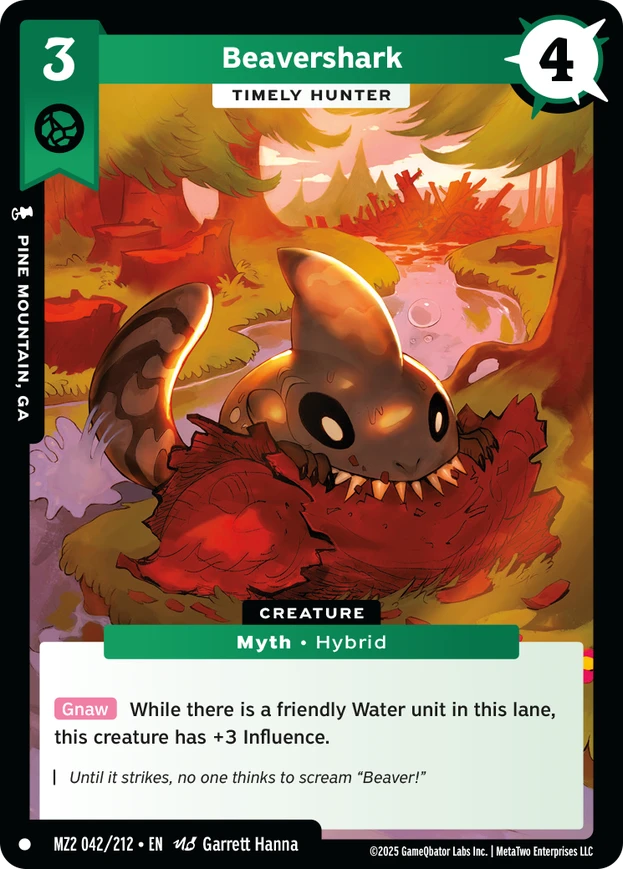 Beavershark - Timely Hunter (MZ2) - Front