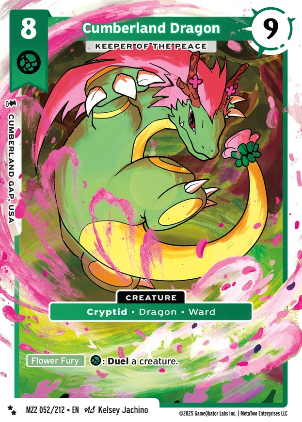 Cumberland Dragon - Keeper of the Peace (MZ2) - Front