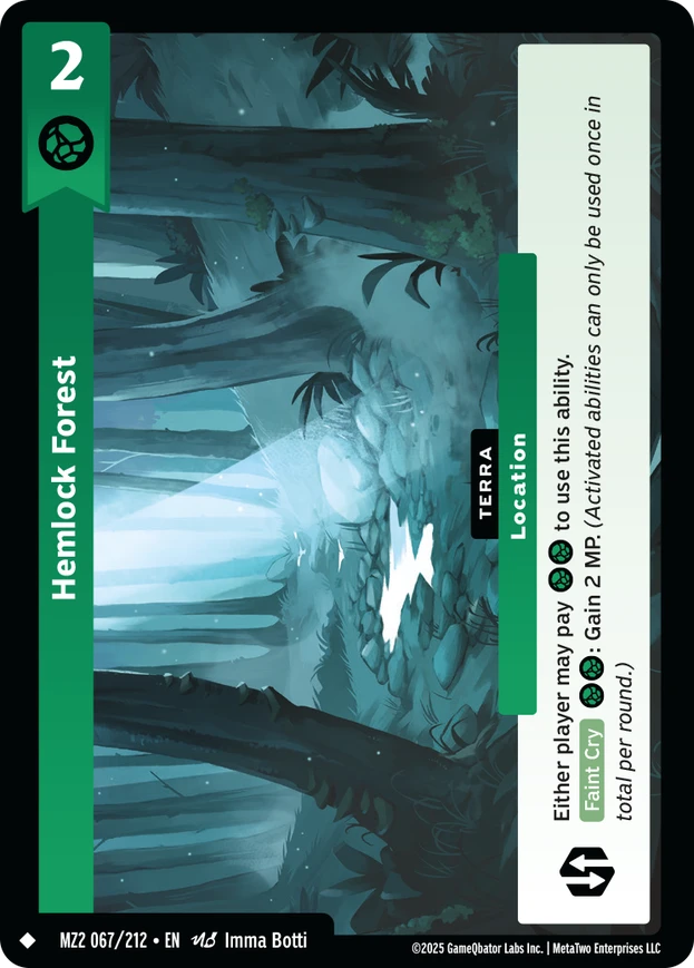 Hemlock Forest (MZ2) - Front