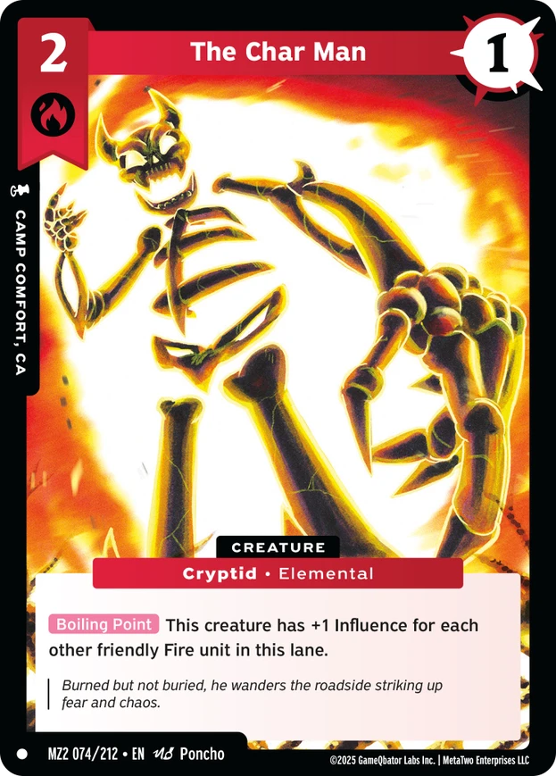 The Char Man (MZ2) - Front