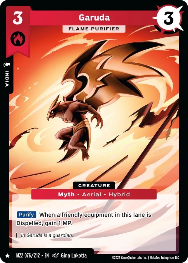 Garuda - Flame Purifier (MZ2) - Front