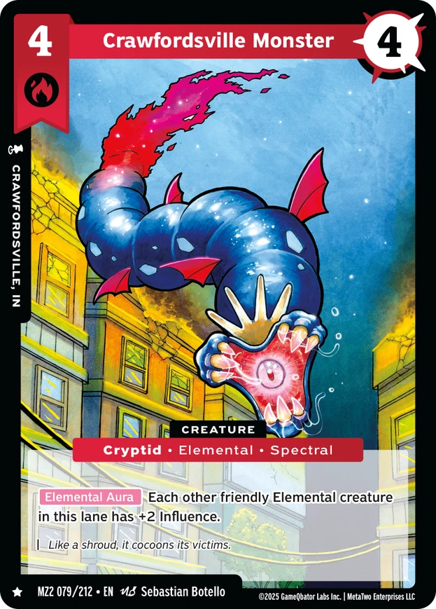 Crawfordsville Monster (MZ2) - Front