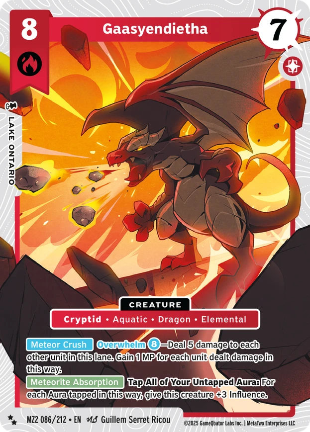 Gaasyendietha (MZ2) - Front