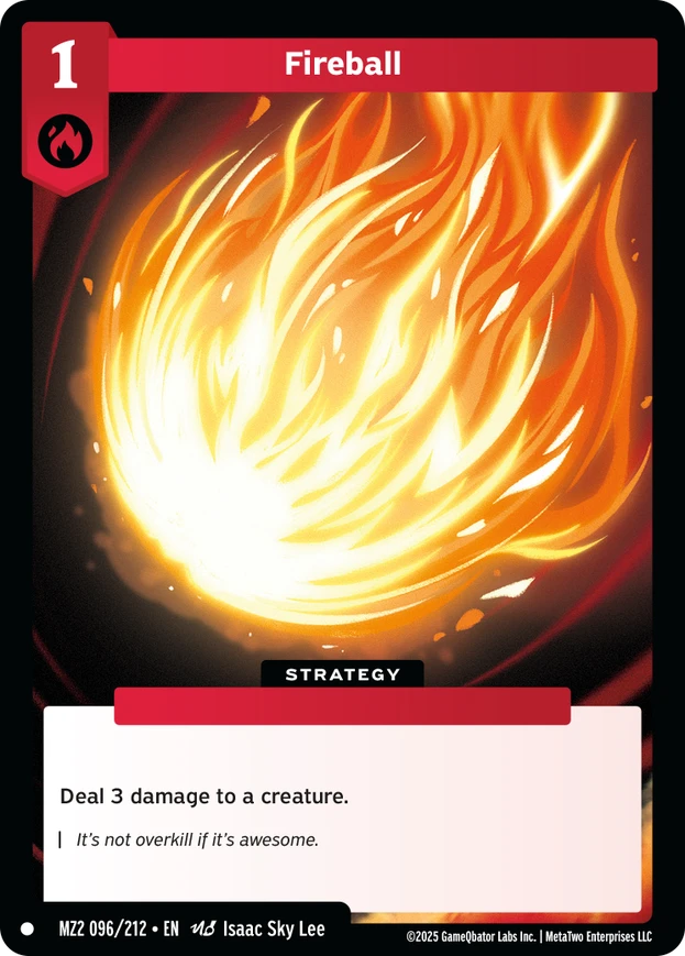 Fireball (MZ2) - Front