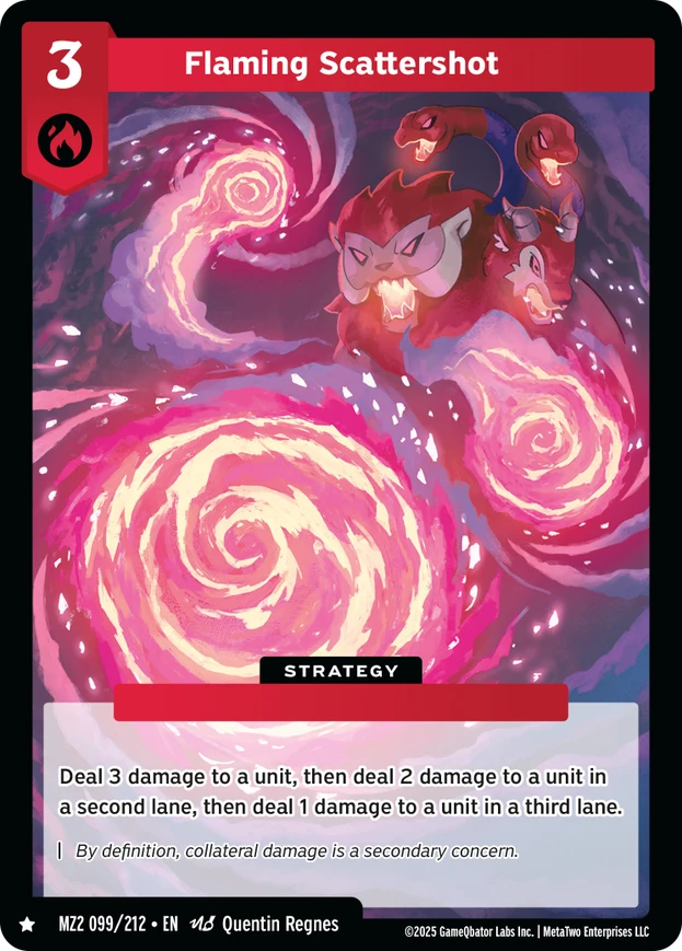 Flaming Scattershot (MZ2) - Front