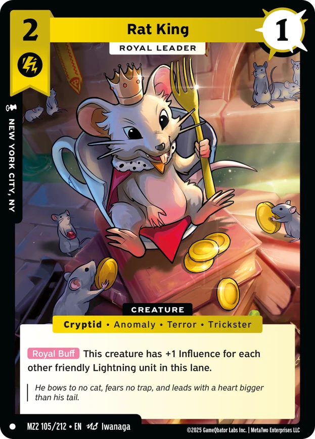 Rat King - Royal Leader (MZ2) - Front