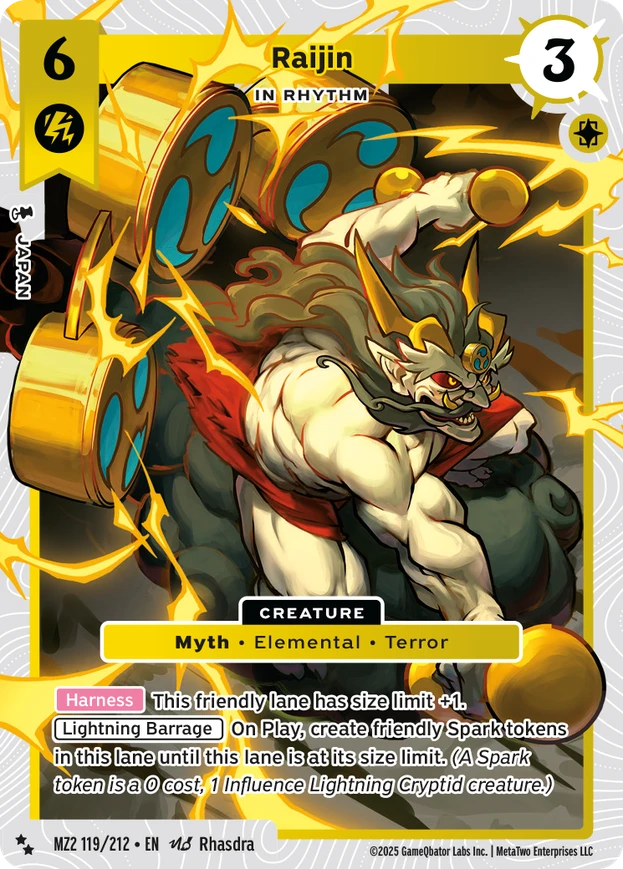 Raijin - In Rythm (MZ2) - Front