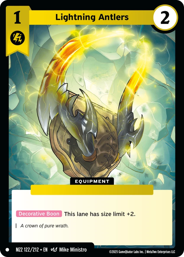 Lightning Antlers (MZ2) - Front