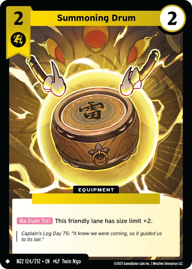 Summoning Drum (MZ2) - Front