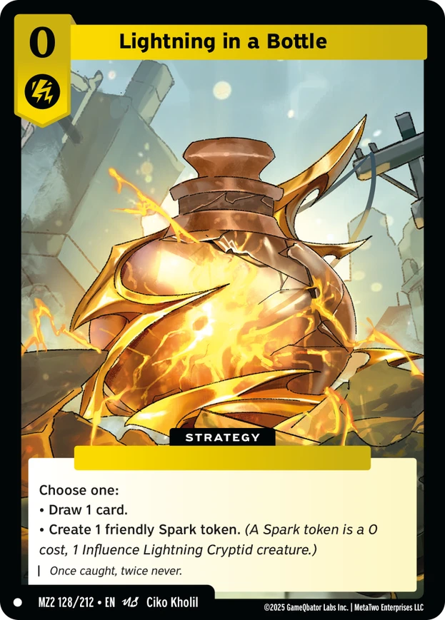 Lightning In a Bottle (MZ2) - Front