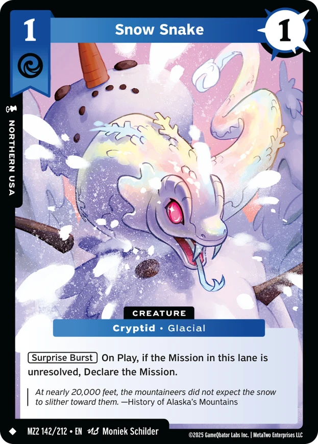 Snow Snake (MZ2) - Front