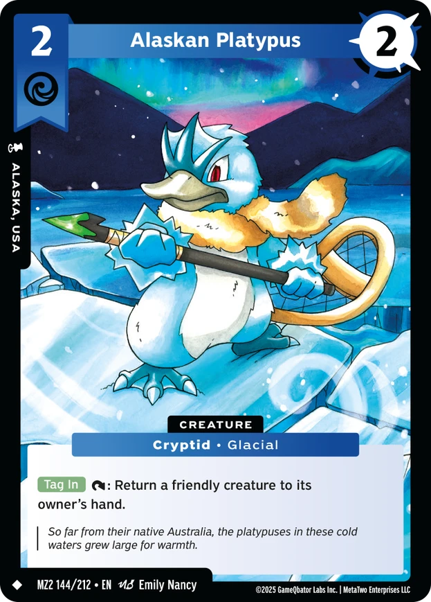 Alaskan Platypus (MZ2) - Front