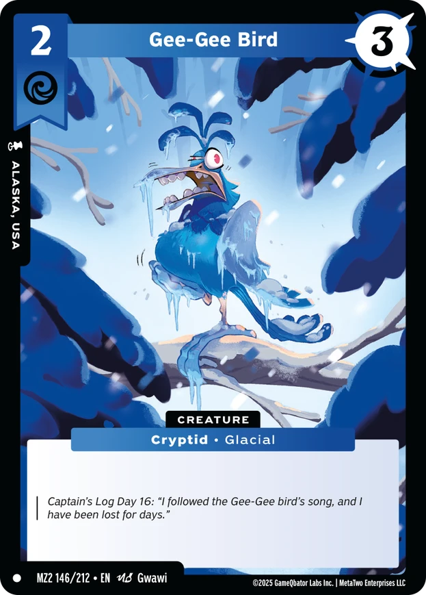 Gee-Gee Bird (MZ2) - Front