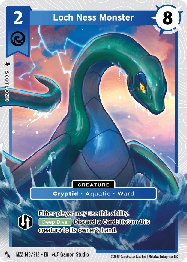 Loch Ness Monster (MZ2) - Front