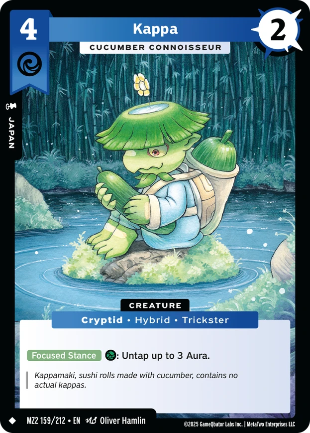 Kappa - Cucumber Connoisseur (MZ2) - Front