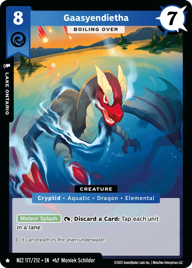 Gaasyendietha - Boiling Over (MZ2) - Front