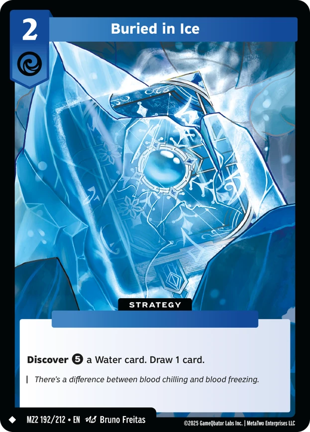 Buried in Ice (MZ2) - Front