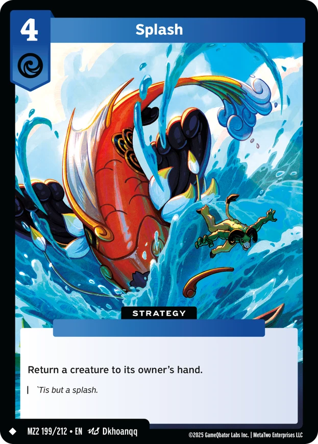 Splash (MZ2) - Front