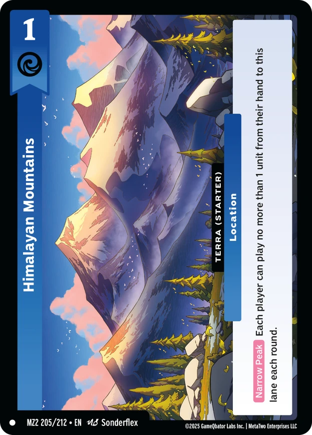 Himalayan Mountains (MZ2) - Front