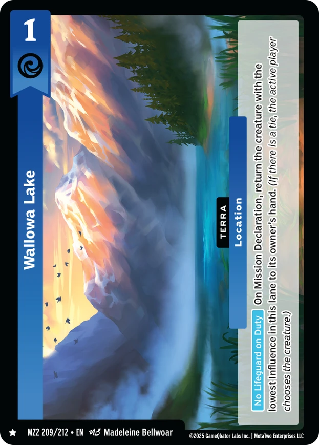 Wallowa Lake (MZ2) - Front