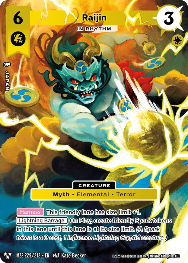 Raijin (MZ2) - Front
