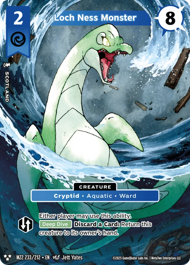 MetaZoo: MZ2 Single - Loch Ness Monster (#233) – Immortal Workshop
