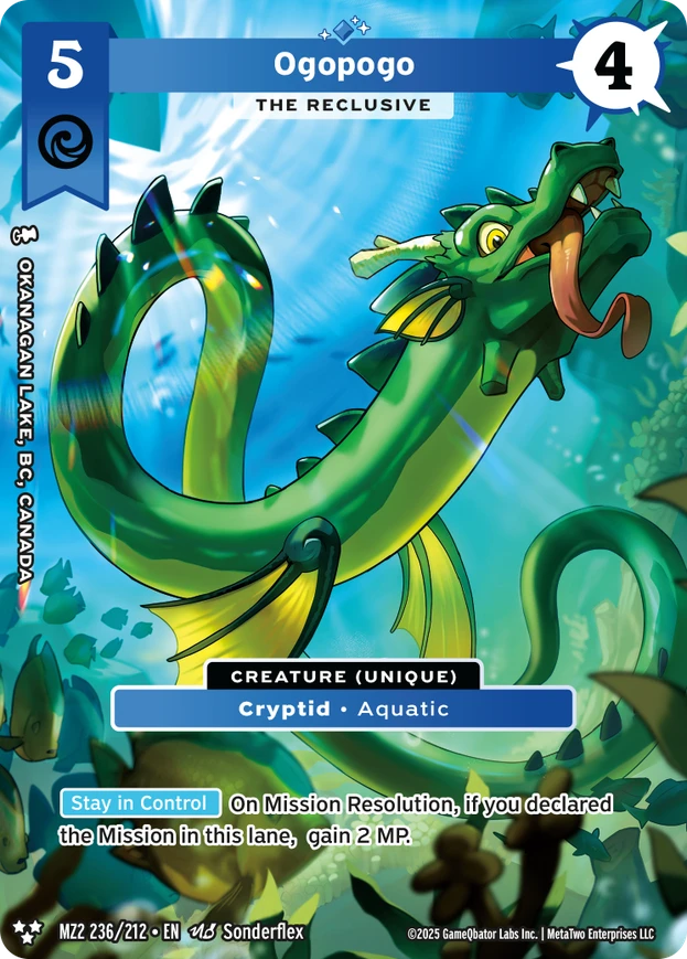 Ogopogo (MZ2) - Front